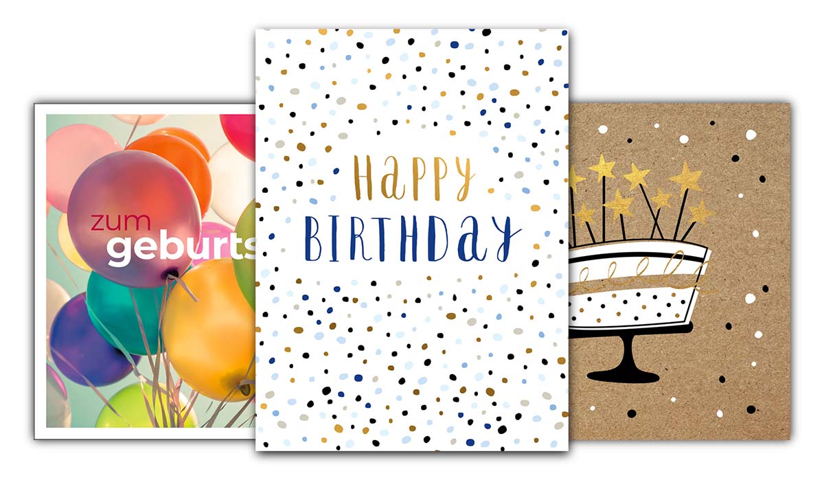 Geburtstagskarten Bachmann Karten